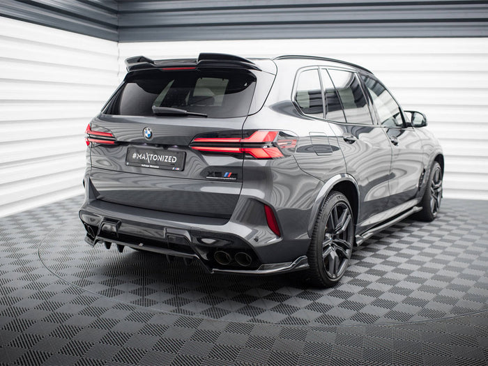 BMW X5 M F95 Facelift Central Rear Splitter (Vertical Bars) - Maxton Design