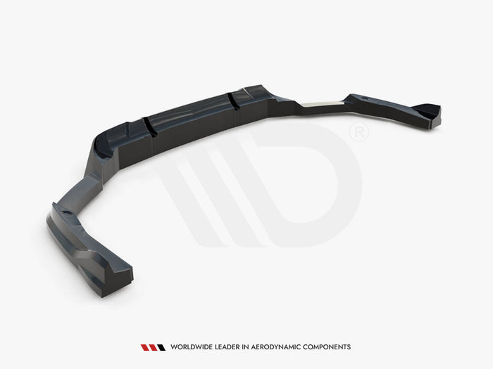 BMW X5 M F95 Facelift Central Rear Splitter (Vertical Bars) - Maxton Design