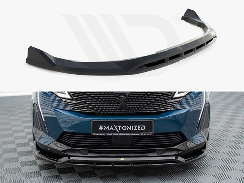 Peugeot 3008 GT-Line Mk2 Facelift Front Splitter - Maxton Design