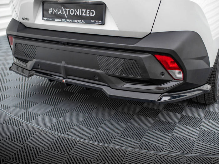 Peugeot 408 Mk1 Rear Splitter (Vertical Bars) - Maxton Design