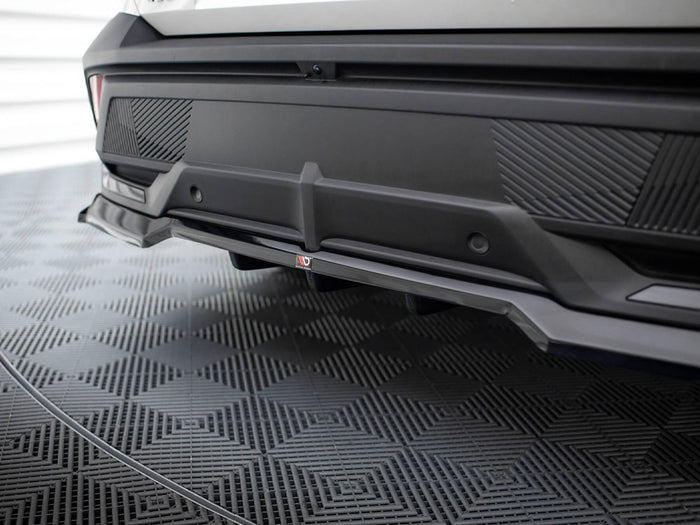 Peugeot 408 Mk1 Rear Splitter (Vertical Bars) - Maxton Design