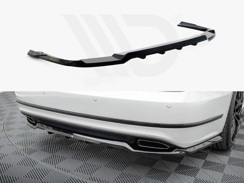 Volkswagen Passat GT B8 Facelift USA Rear Splitter (Vertical Bars) - Maxton Design