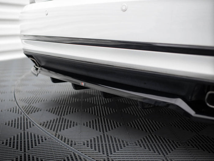 Volkswagen Passat GT B8 Facelift USA Rear Splitter (Vertical Bars) - Maxton Design
