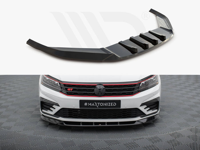 Volkswagen Passat GT B8 Facelift USA Front Splitter V.2 - Maxton Design