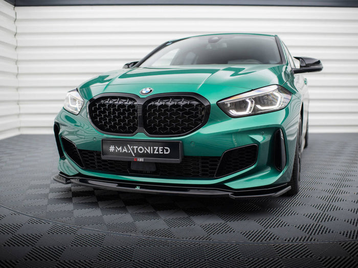 BMW M135i F40 Front Splitter V.10 - Maxton Design