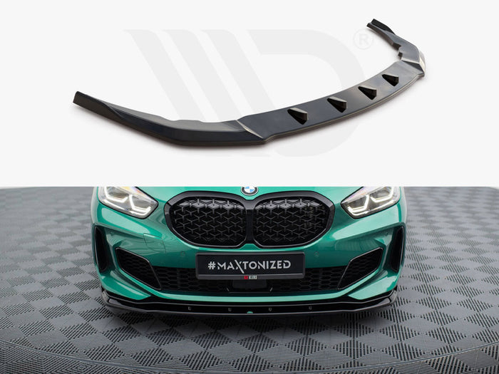 BMW M135i F40 Front Splitter V.9 - Maxton Design