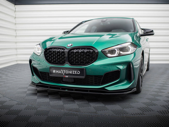 BMW M135i F40 Front Splitter V.9 - Maxton Design