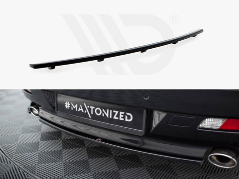 BMW 6 Coupe / Cabrio E63 / E64 Central Rear Splitter (Vertical Bars) - Maxton Design