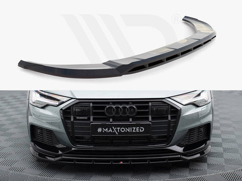 Audi A6 Allroad C8 Front Splitter - Maxton Design