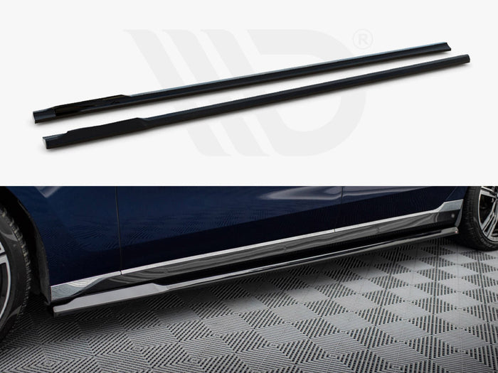 BMW 750e M-Pack G70 Side Skirts Diffusers - Maxton Design