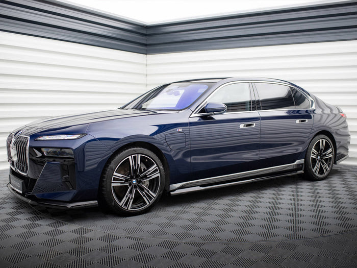BMW 750e M-Pack G70 Side Skirts Diffusers - Maxton Design