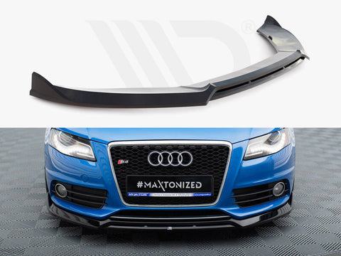 Audi S4 / A4 S-Line B8 Front Splitter V.3 - Maxton Design