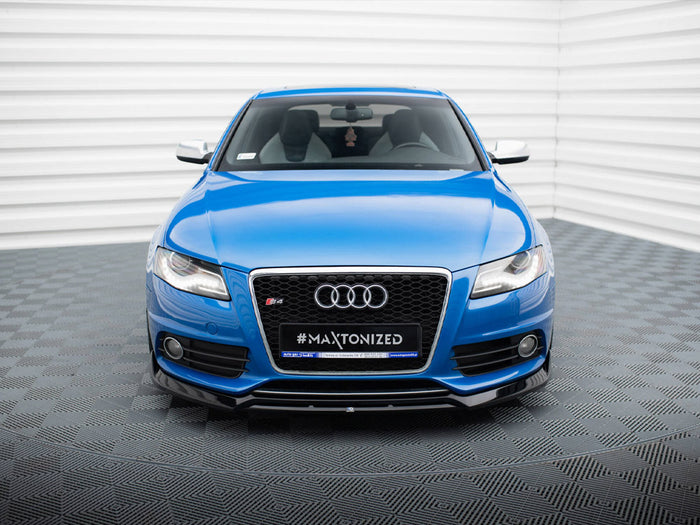 Audi S4 / A4 S-Line B8 Front Splitter V.3 - Maxton Design