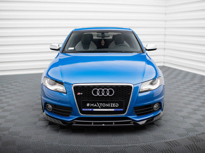 Audi S4 / A4 S-Line B8 Front Splitter V.4 - Maxton Design