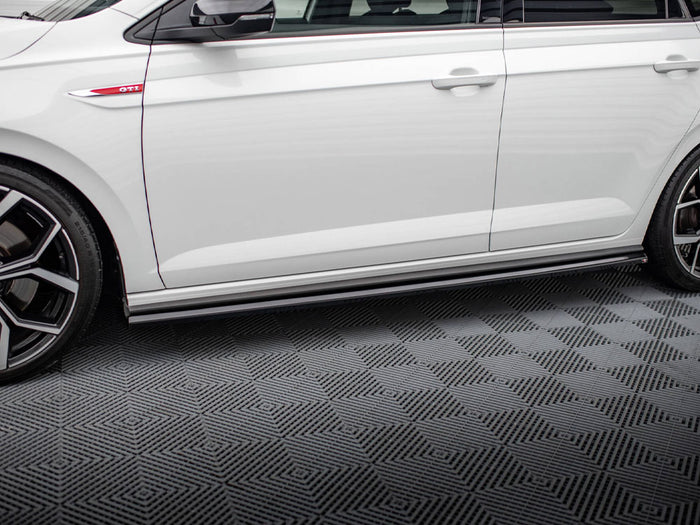 Volkswagen Polo GTI Mk6 Facelift Side Skirts Diffusers - Maxton Design