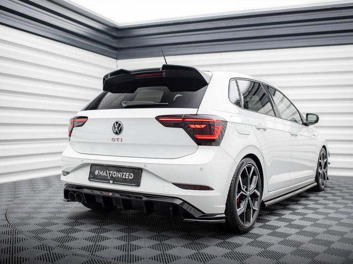 Volkswagen Polo GTI Mk6 Facelift Rear Side Splitters - Maxton Design