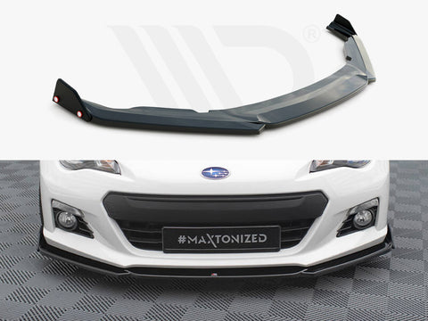 Subaru BRZ Mk1 Front Splitter V.1 + Flaps - Maxton Design
