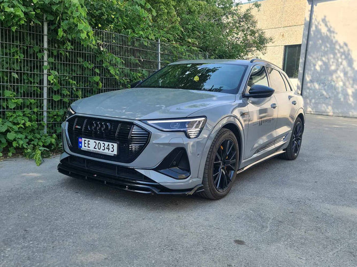 Audi e-Tron S-Line Front Splitter - Maxton Design