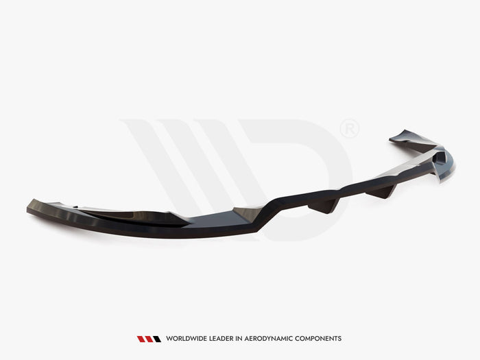 Opel Cascada Central Rear Splitter (Vertical Bars) - Maxton Design