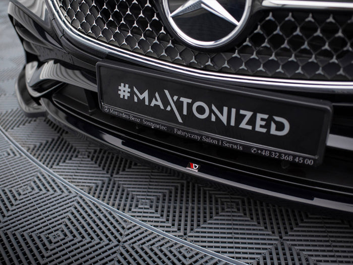 Front Splitter V.1 Mercedes-Benz E AMG-Line W214 - Maxton Design