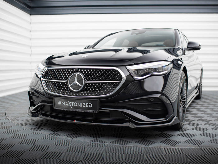 Front Splitter V.2 Mercedes-Benz E AMG-Line W214 - Maxton Design
