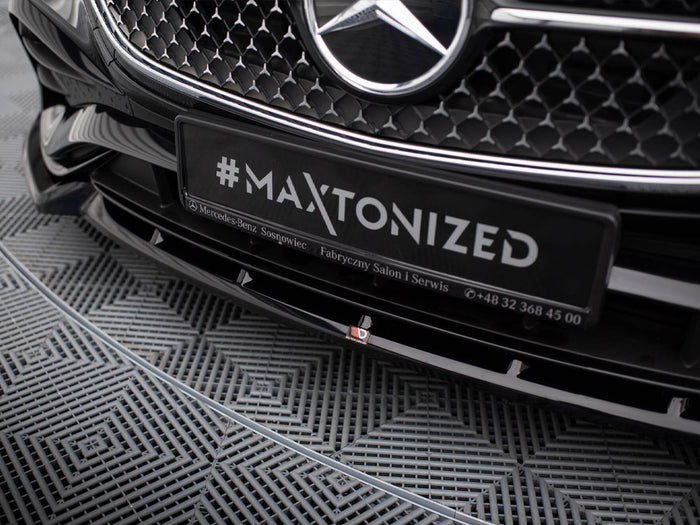Front Splitter V.2 Mercedes-Benz E AMG-Line W214 - Maxton Design