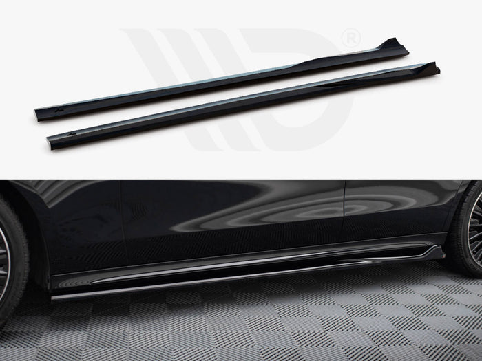 Side Skirts Diffusers Mercedes-Benz E AMG-Line W214 - Maxton Design