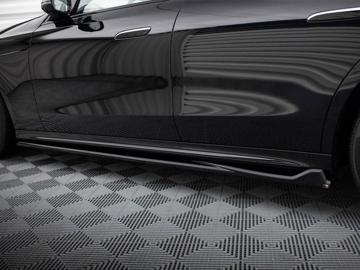 Side Skirts Diffusers Mercedes-Benz E AMG-Line W214 - Maxton Design