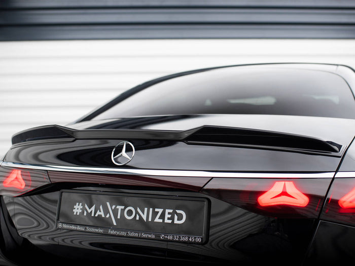 Spoiler CAP 3D Mercedes-Benz E Sedan AMG-Line W214 - Maxton Design