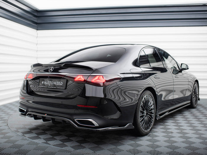 Spoiler CAP 3D Mercedes-Benz E Sedan AMG-Line W214 - Maxton Design