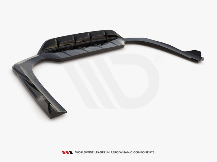Rear Splitter (Vertical Bars) Mercedes-Benz E AMG-Line W214 - Maxton Design