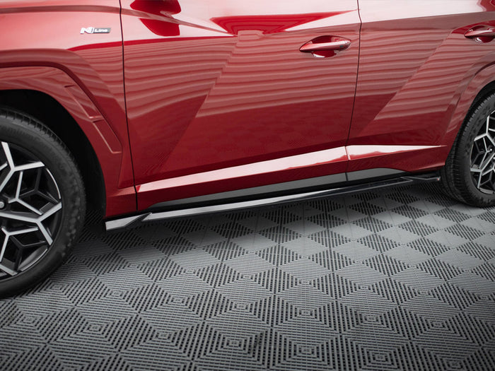 Hyundai Tucson N-Line Mk4 Side Skirts Diffusers - Maxton Design