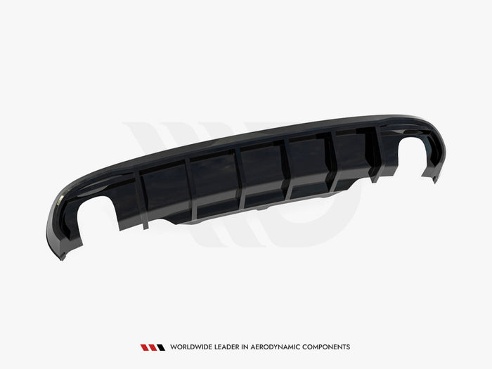 Audi S5 / A5 S-Line Coupe / Cabrio 8T (Version with single exhausts on both sides) Rear Valance - Maxton Design
