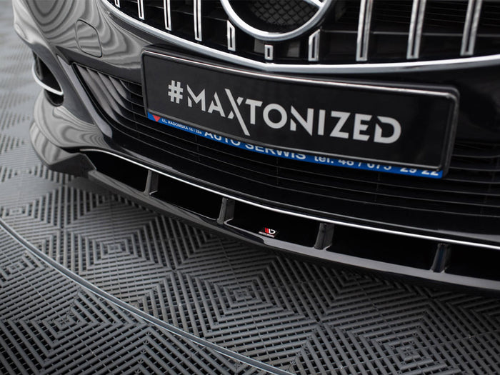 Front Splitter Mercedes-Benz E W212 Facelift - Maxton Design
