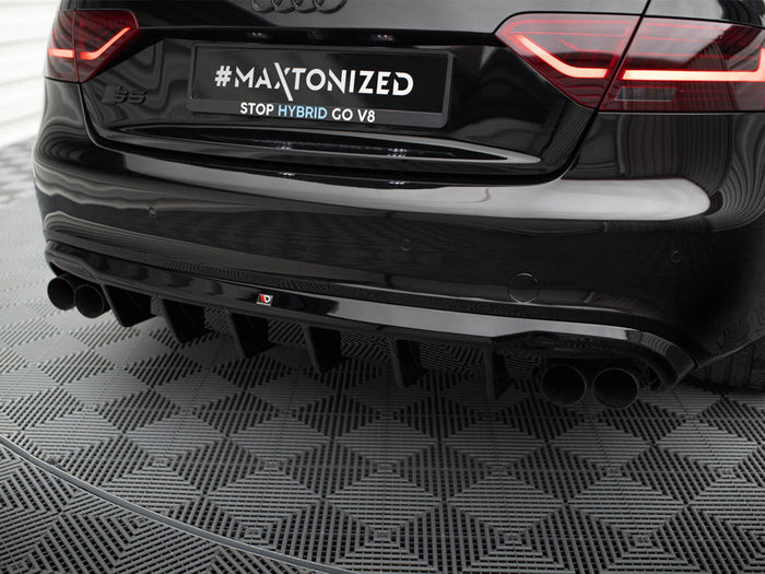 Audi S5 / A5 S-Line Coupe / Cabrio 8T Rear Valance - Maxton Design