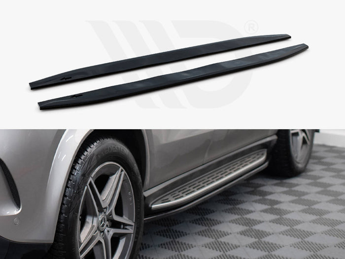 Mercedes-AMG / AMG-Line GLE SUV W167 / W167 Facelift Side Skirts Diffusers V.1 - Maxton Design