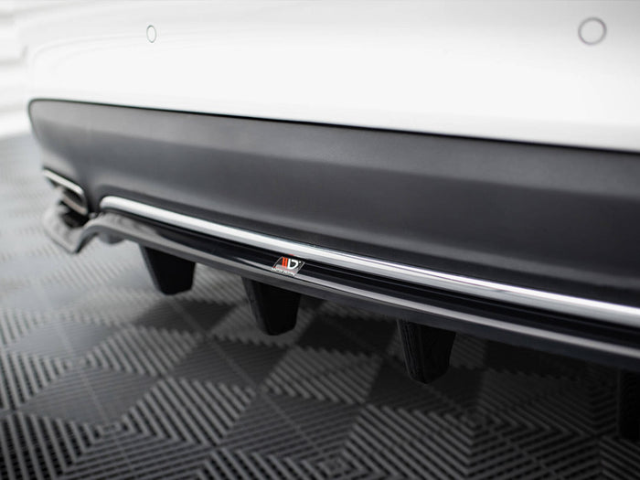 Rear Splitter (Vertical Bars) Mercedes-Benz CLA C117 Facelift - Maxton Design