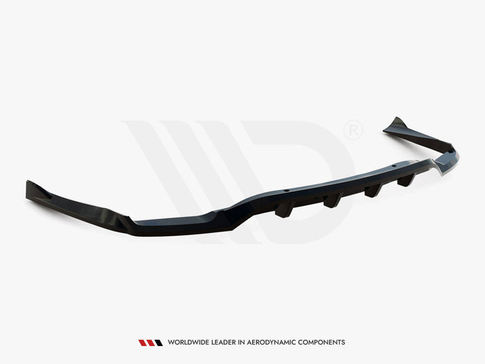 Rear Splitter (Vertical Bars) Mercedes-Benz CLA C117 Facelift - Maxton Design