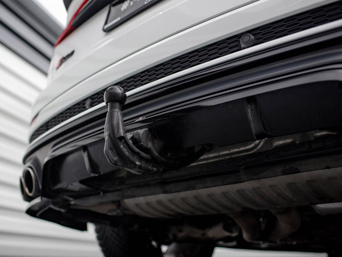 Audi SQ8 Mk1 Central Rear Splitter (Vertical Bars) V.2 - Maxton Design