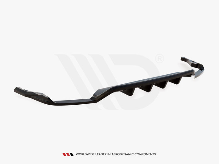 Audi SQ8 Mk1 Central Rear Splitter (Vertical Bars) V.2 - Maxton Design
