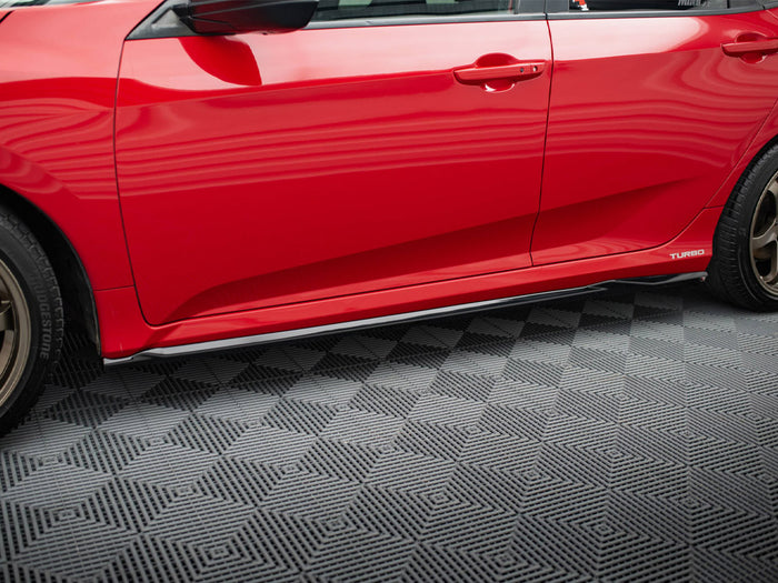 Honda Civic SI Mk10 Side Skirts Diffusers - Maxton Design