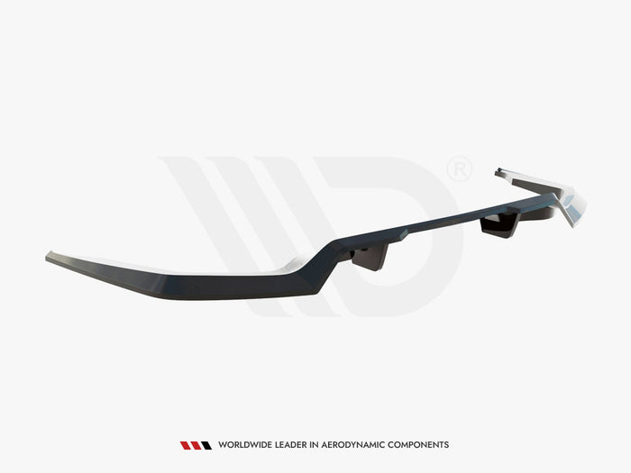 Honda Civic SI Mk10 Central Rear Splitter (Vertical Bars) - Maxton Design