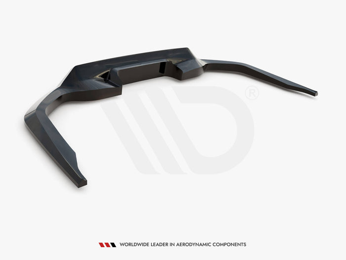 Honda Civic SI Mk10 Central Rear Splitter (Vertical Bars) - Maxton Design