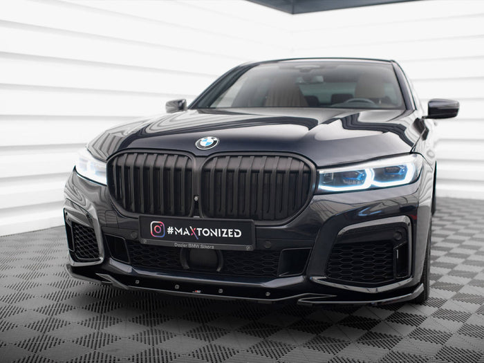 BMW 7 M-Pack G11 / G12 Facelift Front Splitter V.3 - Maxton Design