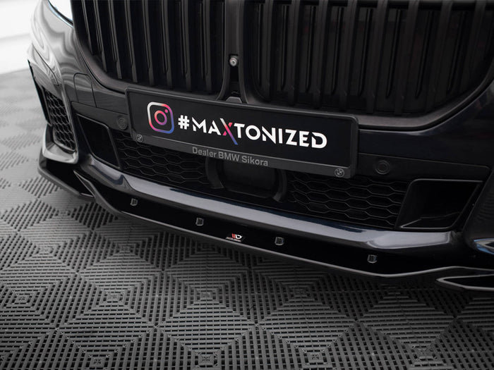 BMW 7 M-Pack G11 / G12 Facelift Front Splitter V.3 - Maxton Design