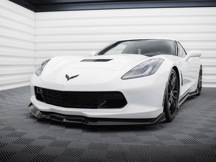 Chevrolet Corvette C7 Front Splitter V.2 - Maxton Design