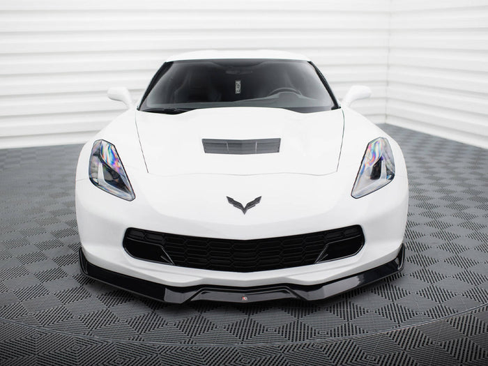 Chevrolet Corvette C7 Front Splitter V.2 - Maxton Design