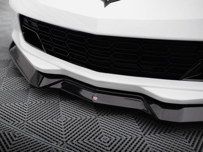 Chevrolet Corvette C7 Front Splitter V.2 - Maxton Design