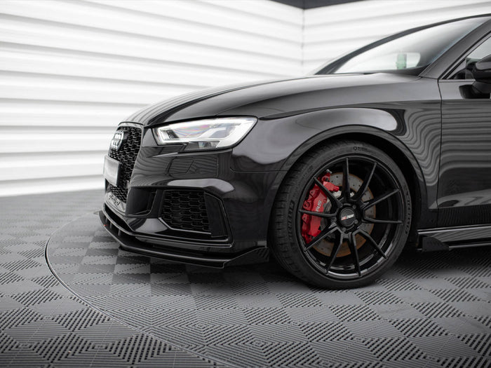 Audi RS3 Sedan 8V Facelift Front Flaps - Maxton Design