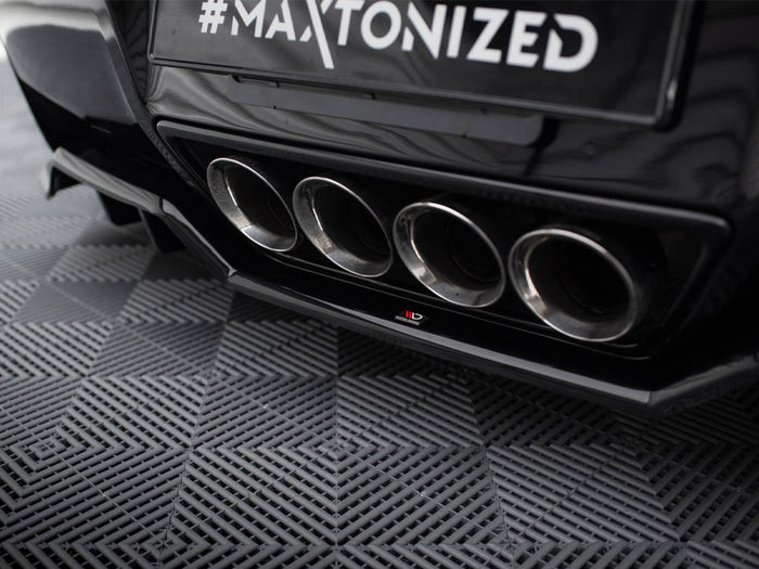 Chevrolet Corvette C7 Rear Splitter (Vertical Bars) - Maxton Design